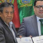 Roger Mariaca es posesionado como fiscal general del Estado hasta el 2030