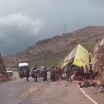 14 fallecidos y 29 heridos en accidente en la ruta Potosí-Sucre