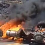 Trágico accidente en la carretera Cochabamba-Santa Cruz deja dos muertos