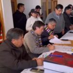 Gobierno, organizaciones sociales y autoridades de Potosí firman acuerdo para la pacificación