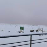 Tres turistas atrapados por nevadas en el sudoeste potosino